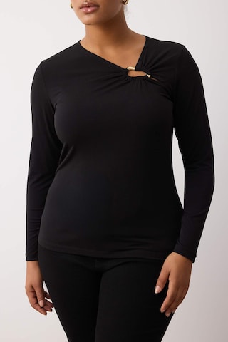 Trendyol Curve - Camiseta en negro