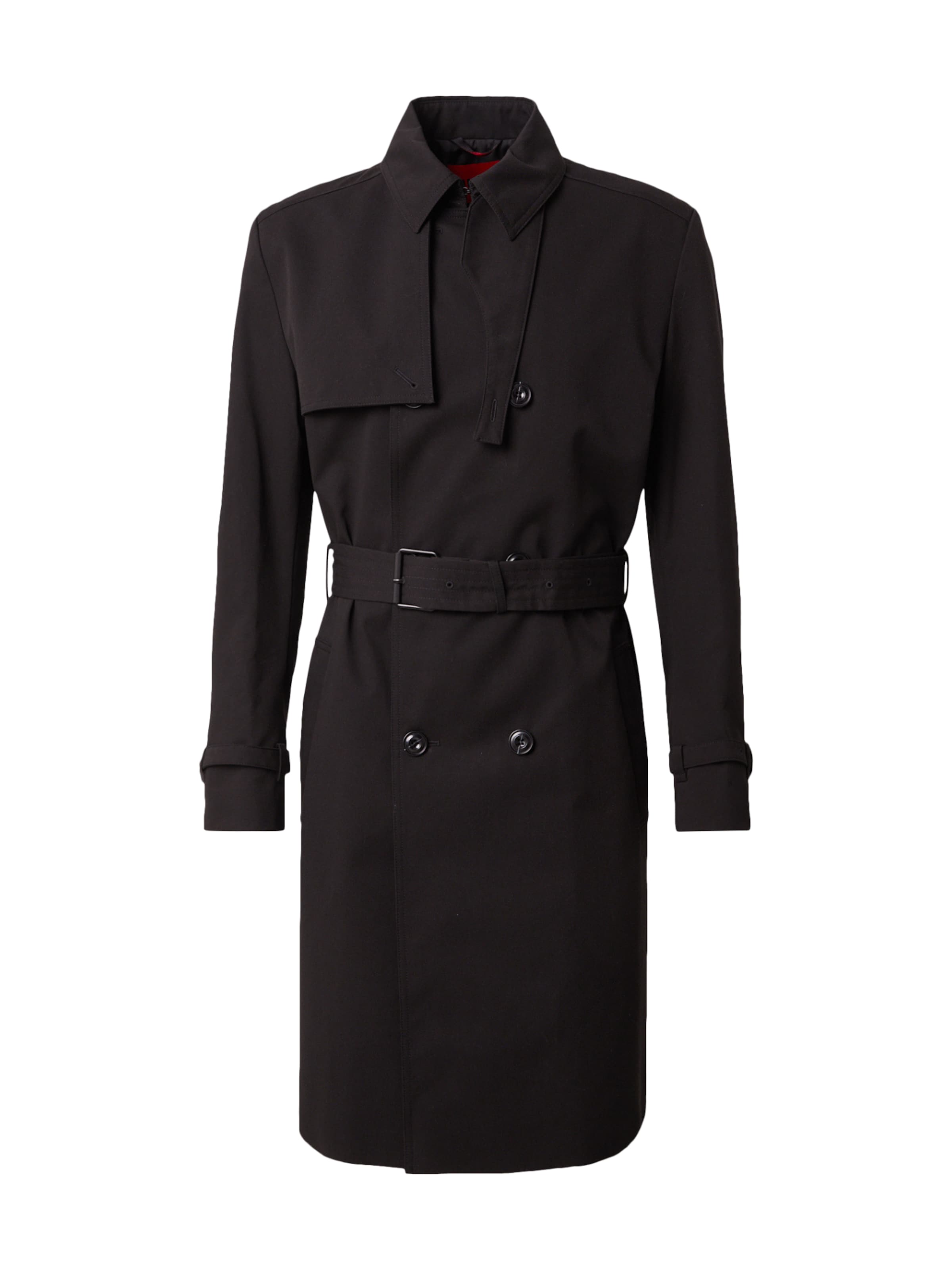 Manteau mi-saison 'Maluks2511' HUGO en noir : devant