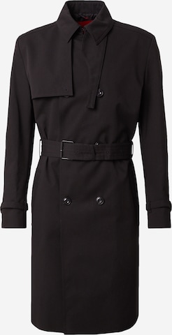 Cappotto di mezza stagione 'Maluks2511' di HUGO in nero: frontale