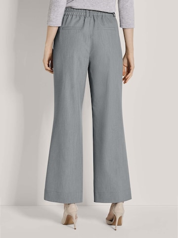 Wide Leg Pantalon MADELEINE en gris