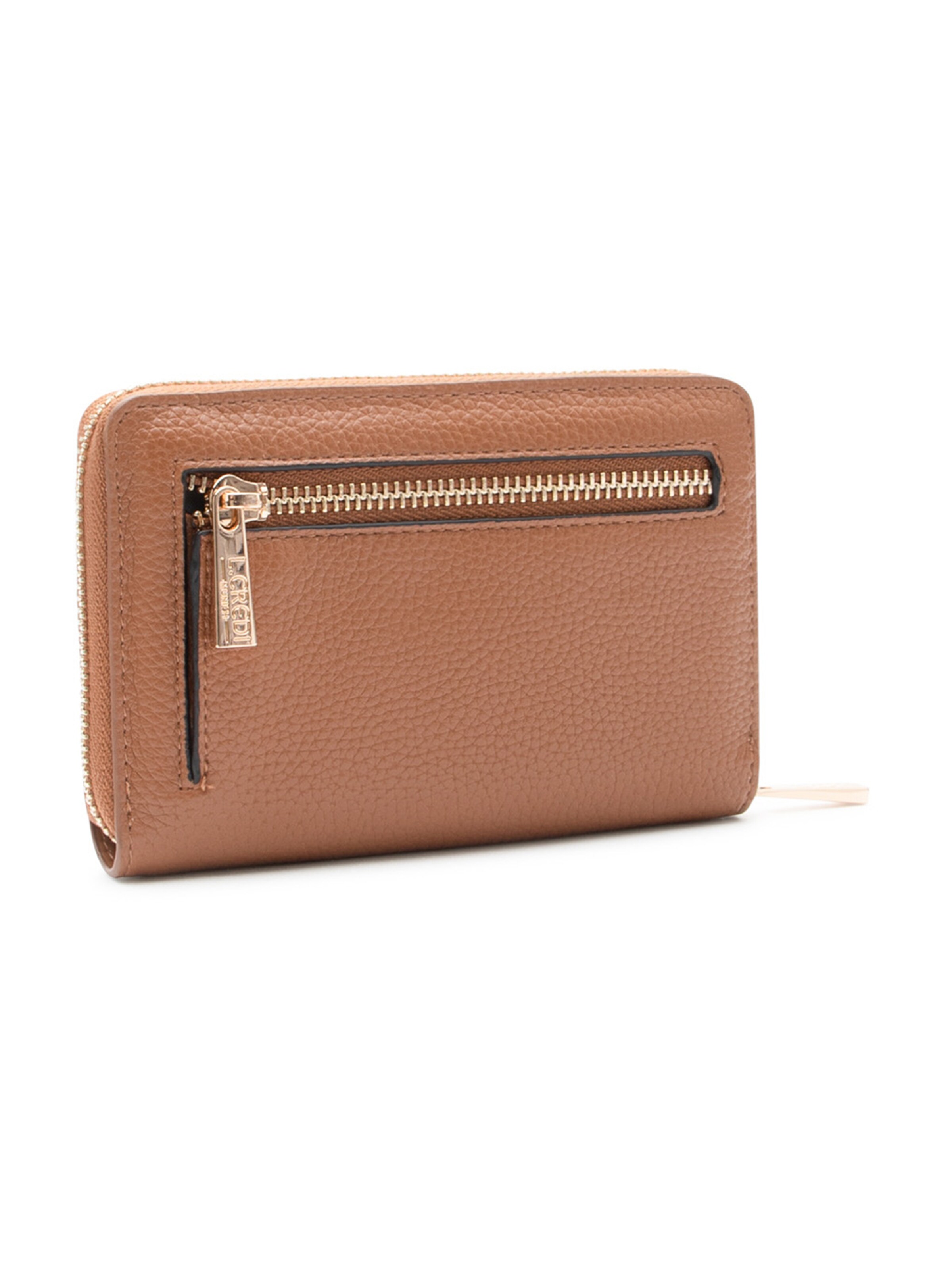 L.CREDI Wallet 'Perla' in Brown