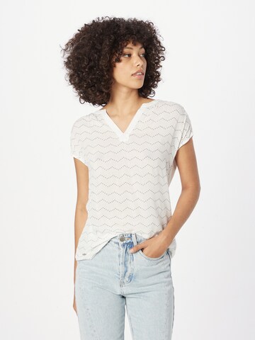 Ragwear T-Shirt 'HARRIA' in Weiß: Vorderseite