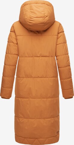 Palton de iarnă 'Soranaa' de la MARIKOO pe portocaliu