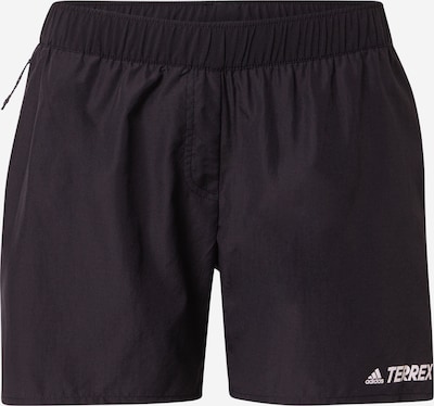 adidas Terrex Sporthose in schwarz / weiß, Produktansicht