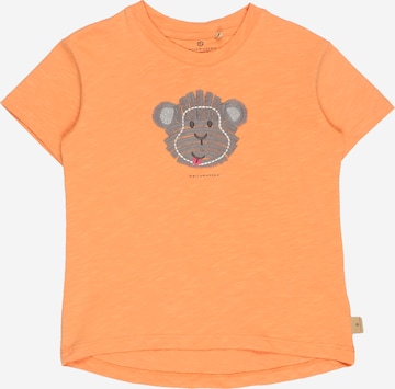 T-Shirt BELLYBUTTON en orange : devant