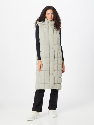 River Island Bodywarmer in Beige: voorkant