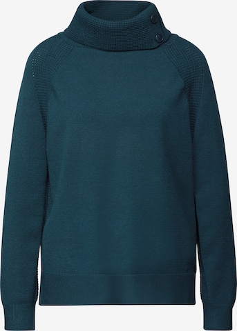 STREET ONE Sweater in Blue: front