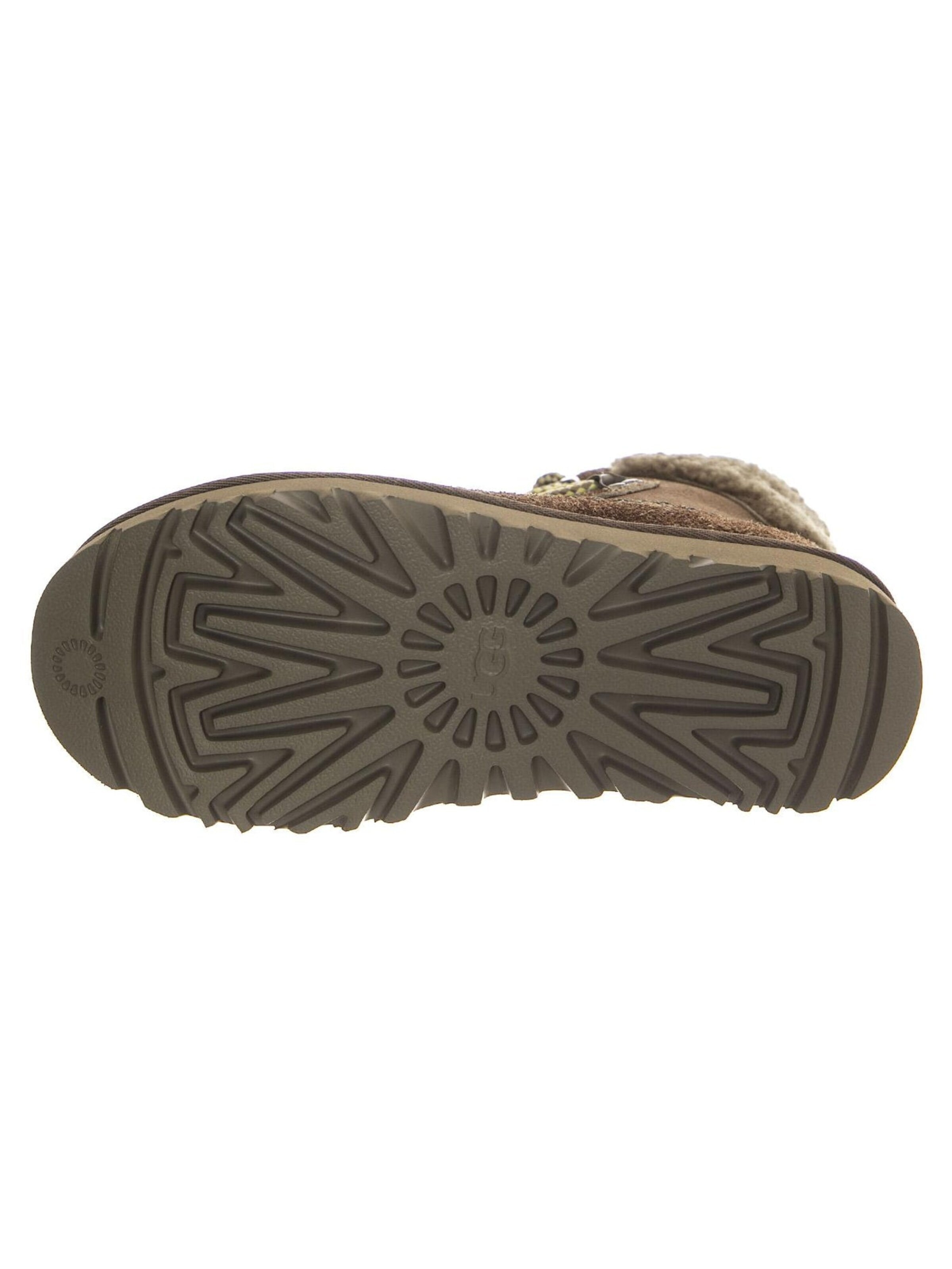 UGG Snørestøvler 'W Classic Alpine Lace-Up Hickory' i grøn