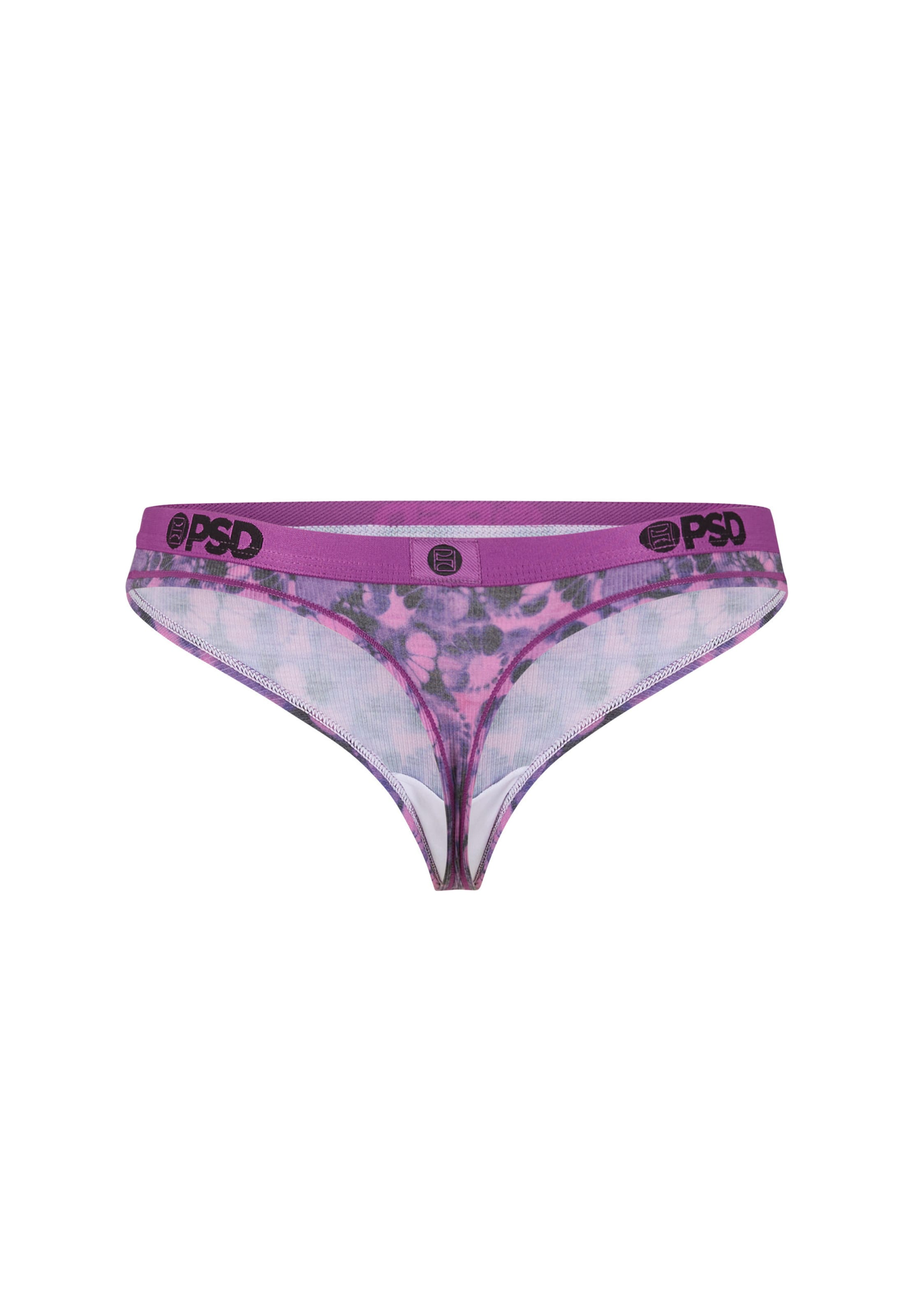 PSD Panty 'PETAL RIBBED ' in Purple