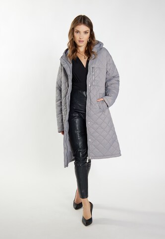 faina Between-Seasons Coat 'Nascita' in Grey