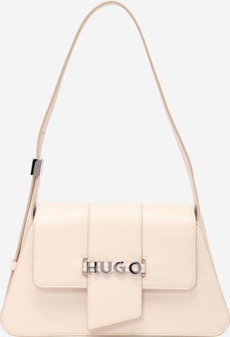 HUGO Red Чанта за през рамо 'Mel' в бяло: отпред