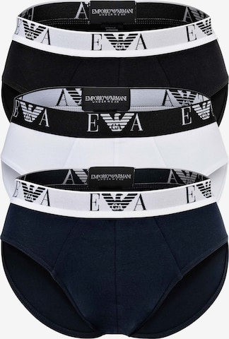 Emporio Armani Slip in Schwarz: Vorderseite