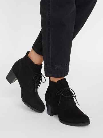 MARCO TOZZI Lace-up bootie in Black