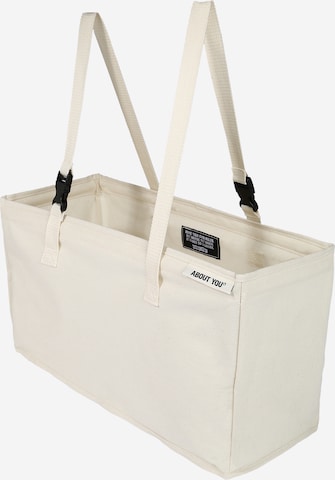 ABOUT YOU Laundry Basket in Beige: front