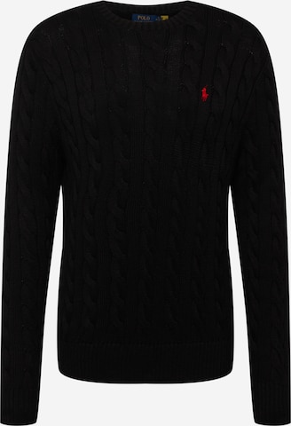 Polo Ralph Lauren Regular fit Trui 'Driver' in Zwart: voorkant