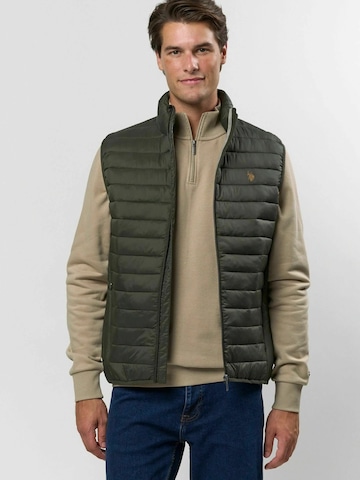 U.S. POLO ASSN. Vest ' Maks ' i grøn: forside