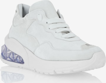 Philipp Plein Sneakers laag in Wit: voorkant