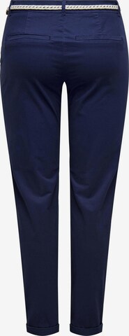 mėlyna ONLY Prigludęs „Chino“ stiliaus kelnės 'BIANA'