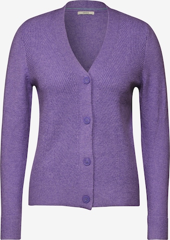 CECIL Strickjacke in Lila: Vorderseite