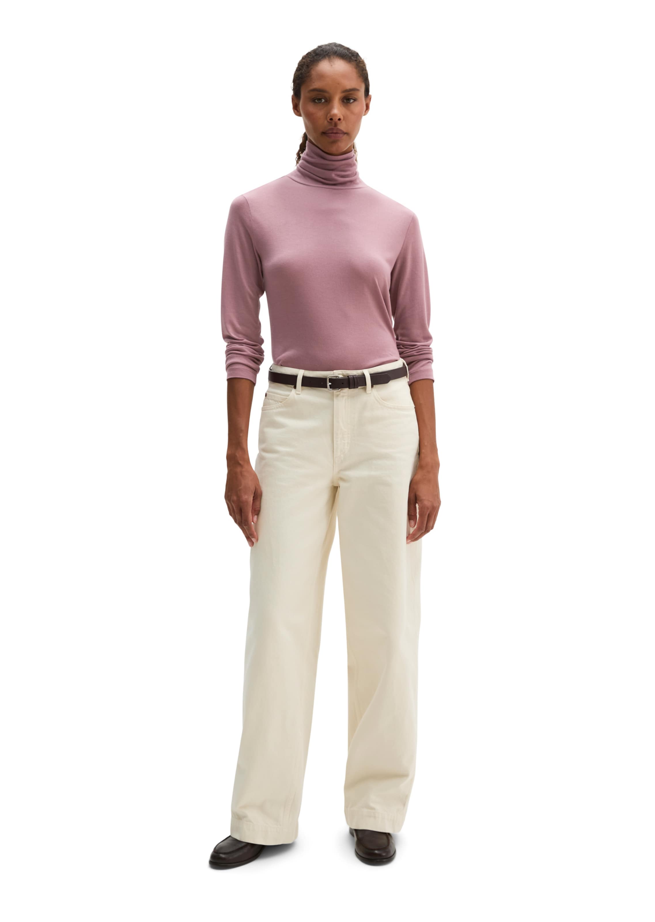 Marc O'Polo Shirt in Purple: front