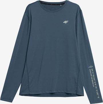 4F Performance shirt in Blue: front