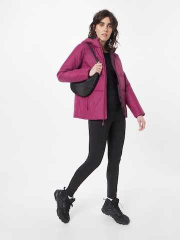 JACK WOLFSKIN - Casaco outdoor 'BERGLAND' em roxo