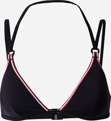 Triangle Hauts de bikini Tommy Hilfiger Underwear en bleu : devant