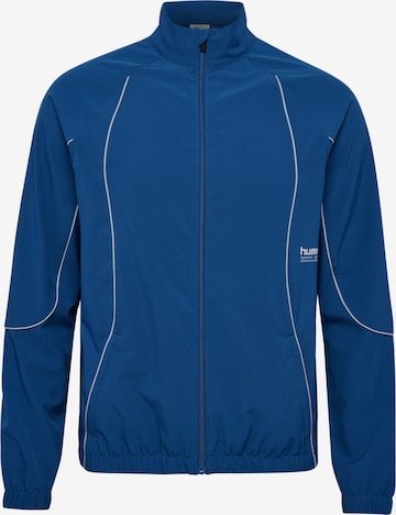 Hummel Sportjacke 'Pulse' in Blau: Vorderseite