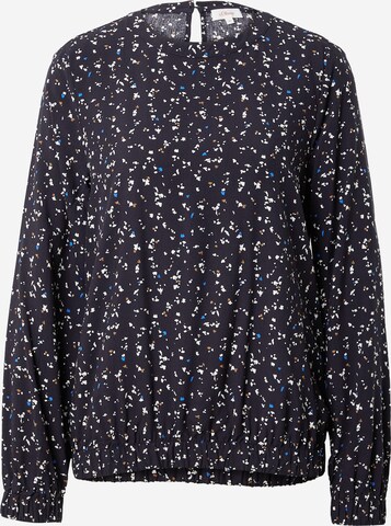 s.Oliver Blouse in Blauw: voorkant