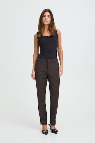 Regular Pantalon Pulz en marron