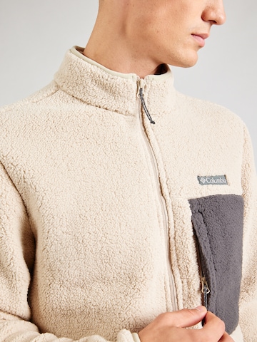 COLUMBIA Funktionsfleecejacke 'Mountainside' in Braun