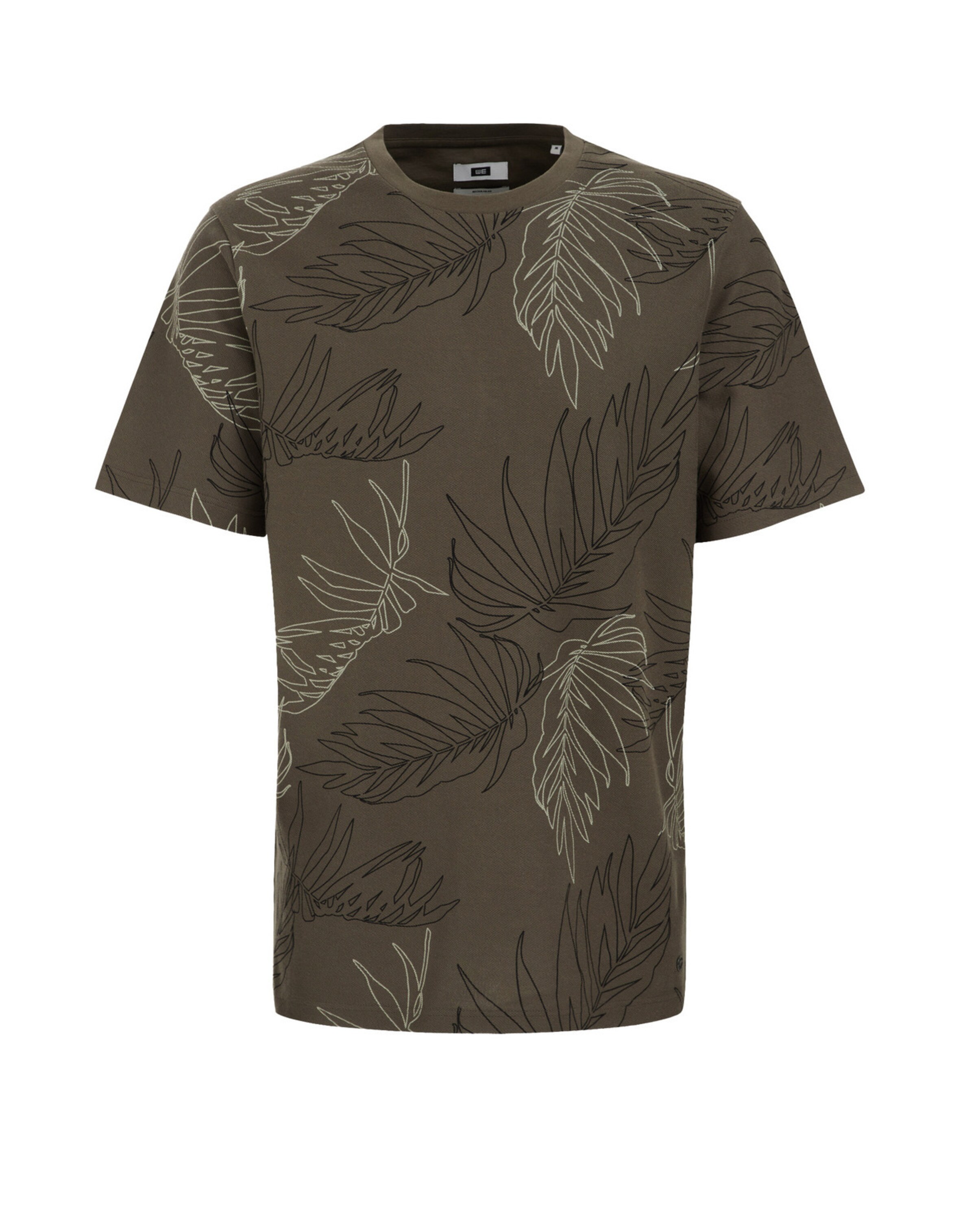 Maglietta di WE Fashion in verde: frontale