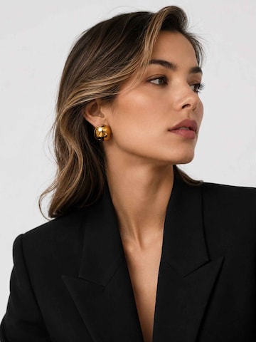 RteRmeNaušnice 'Reflections Gold Earrings' - zlatna boja: prednji dio