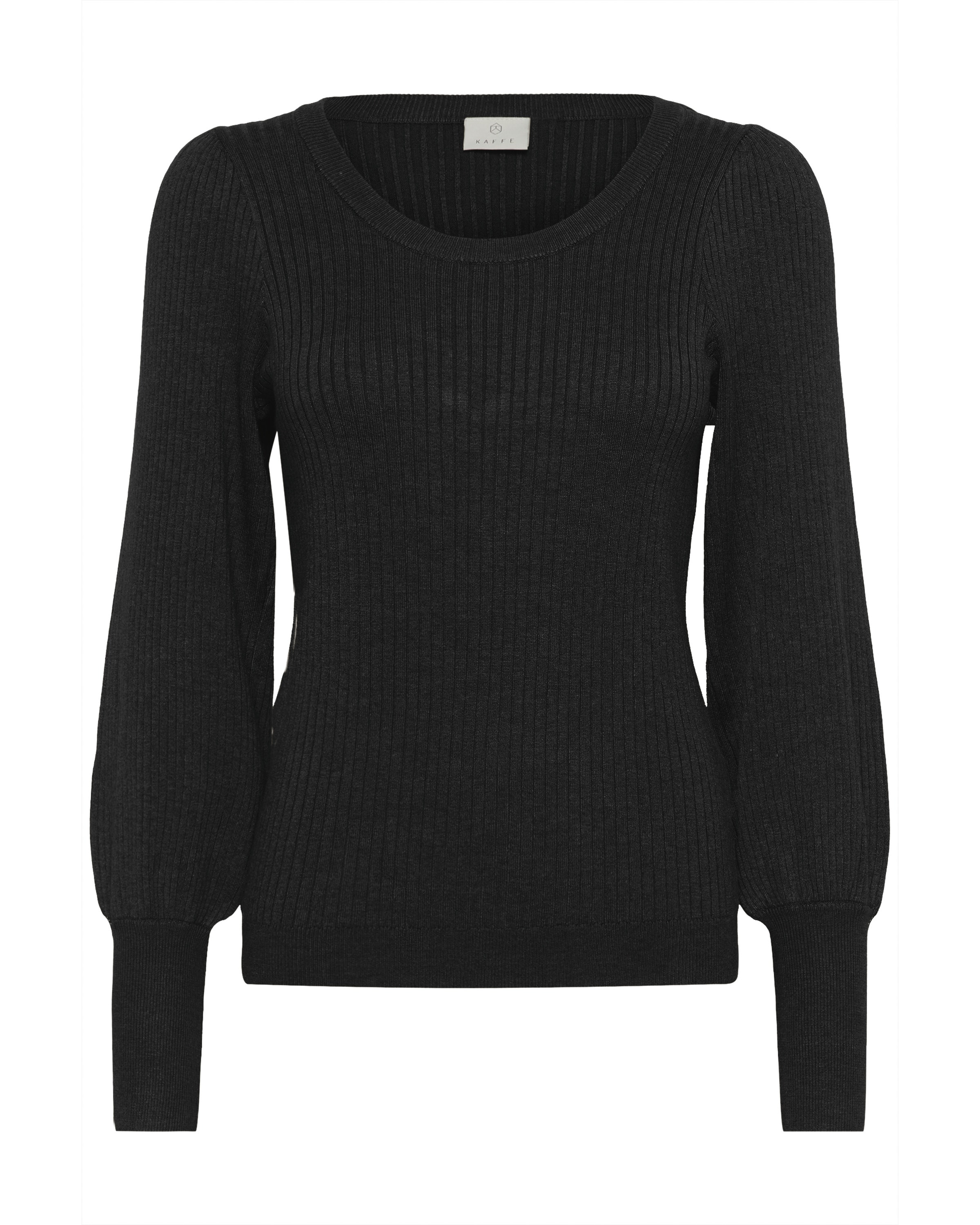 Kaffe Pullover 'Dora' in Schwarz: Vorderseite