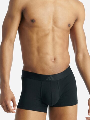ADIDAS SPORTSWEAR Boxershorts ' Active Flex Cotton 3 Stripes ' in Zwart: voorkant