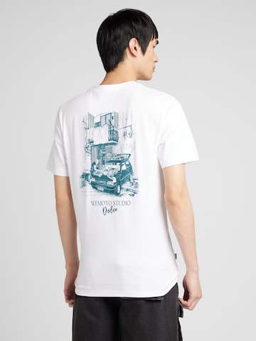 T-Shirt 'Market' Wemoto en blanc