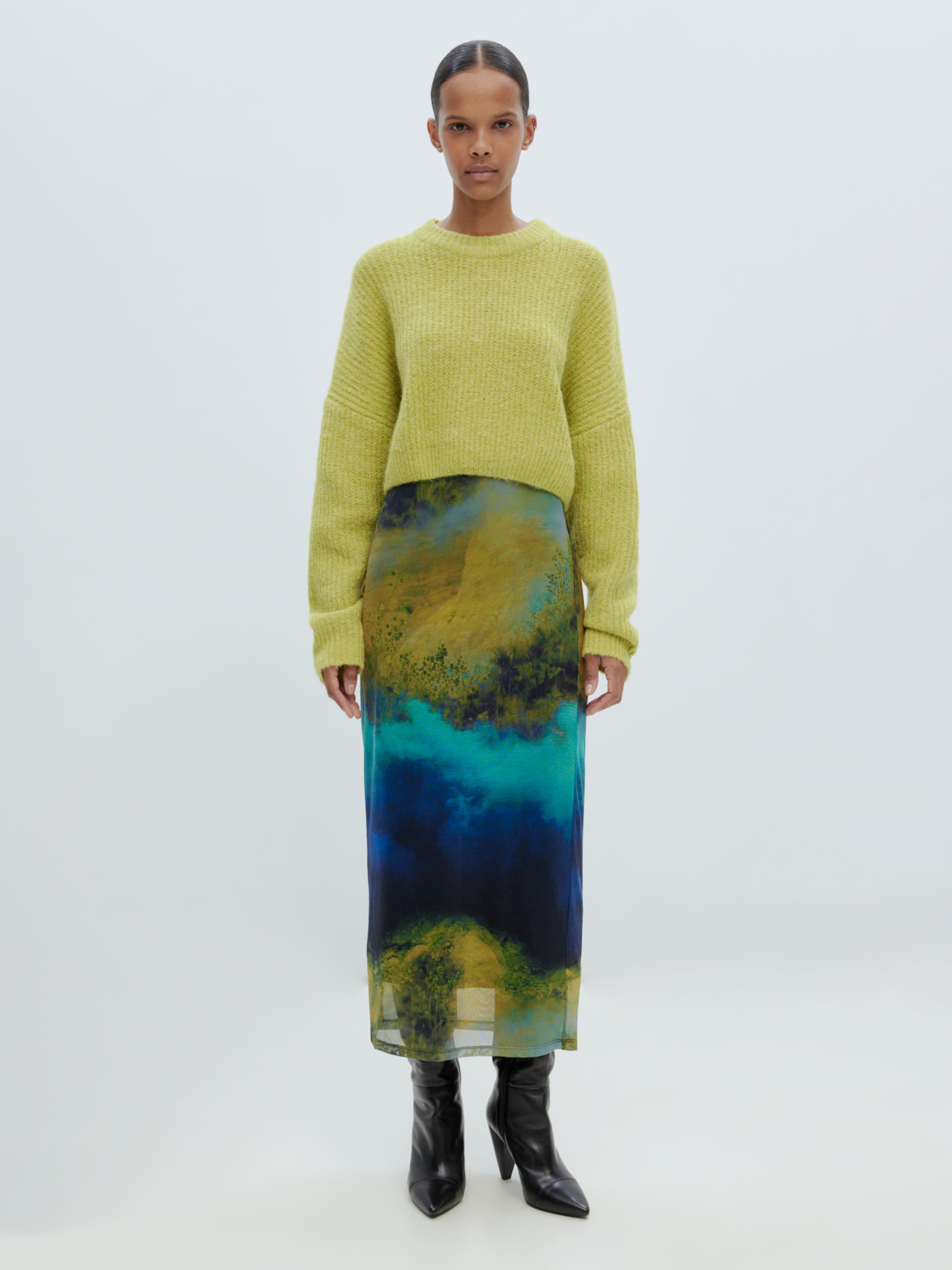 EDITED Produits Jupe 'Sofia' vert