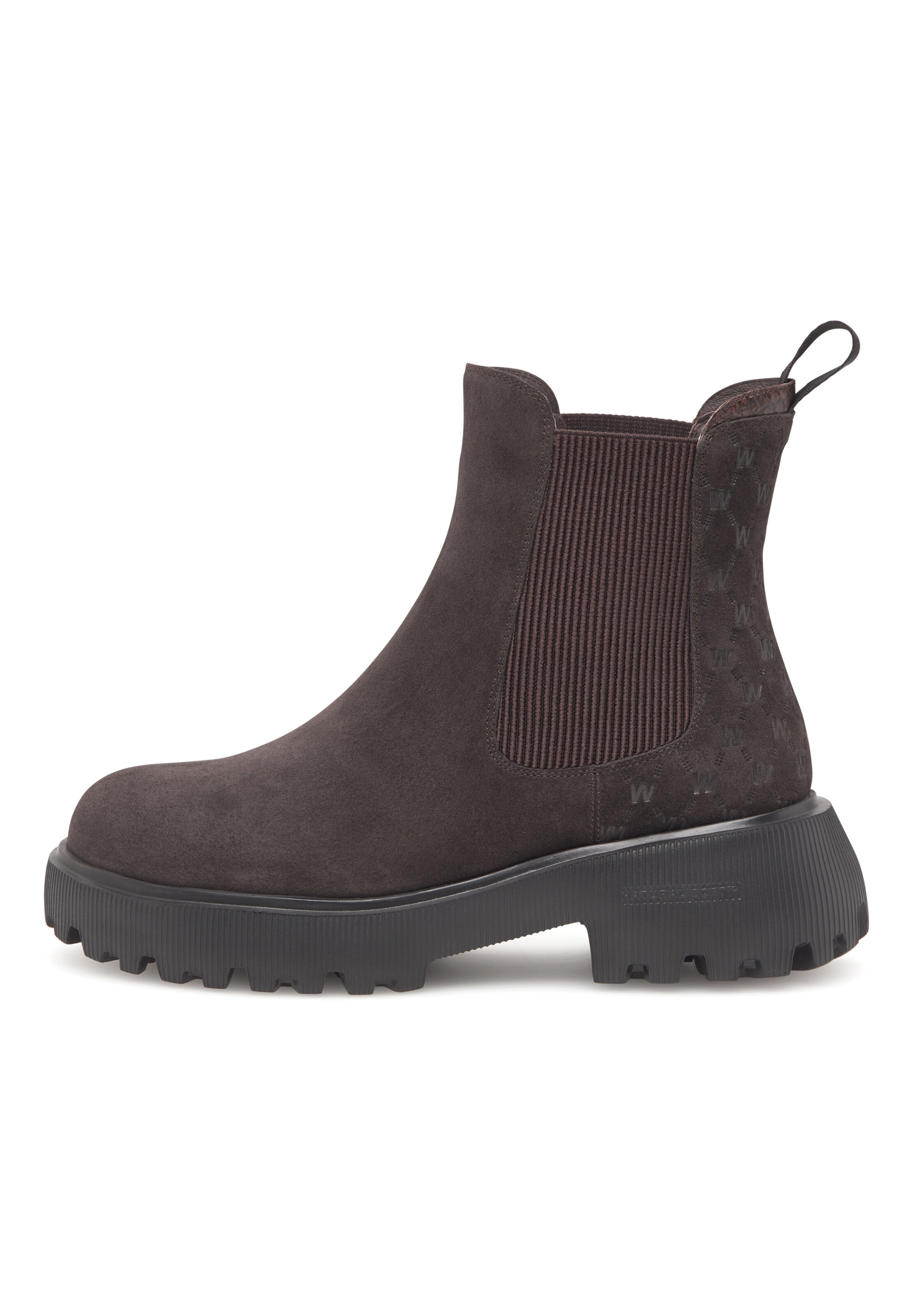 WODEN Chelsea Boots 'Aya Warm' i brun: forside