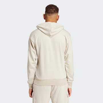 ADIDAS SPORTSWEAR Αθλητική μπλούζα φούτερ 'Essentials Feelcozy' σε μπεζ