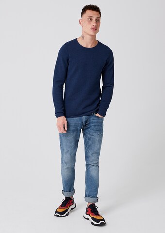 QS Pullover in Blau