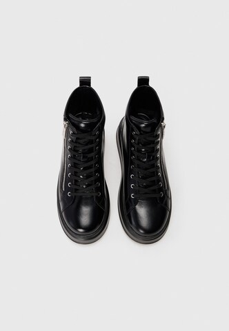 Bottines à lacets 'ANAKAPRI' Karl Lagerfeld en noir