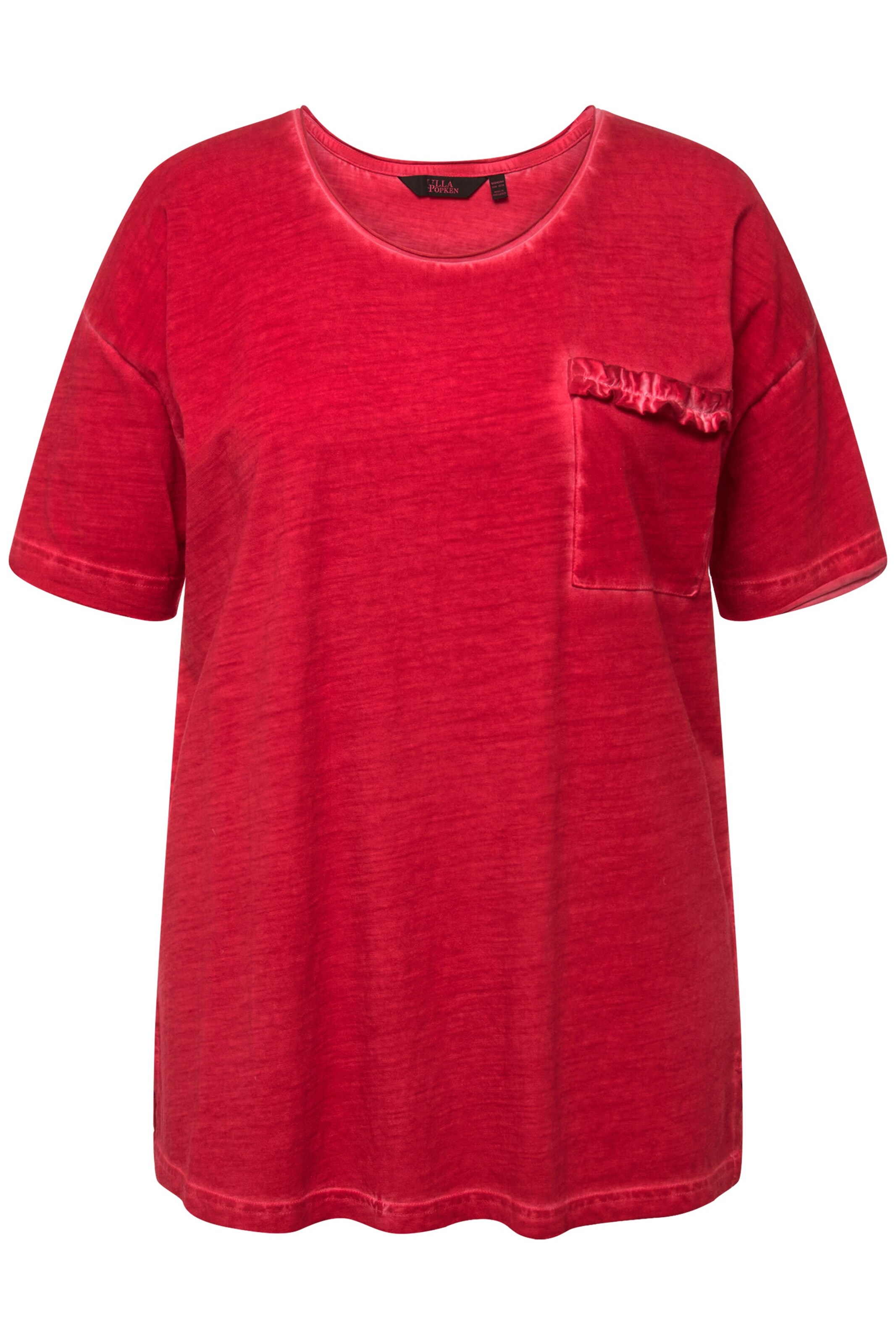 Ulla Popken Shirt in Rot: Vorderseite