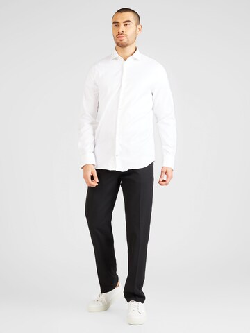 Coupe slim Chemise Tommy Hilfiger Tailored en blanc