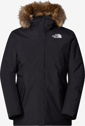 juoda THE NORTH FACE Standartinis modelis Žieminė striukė 'Zaneck': priekis