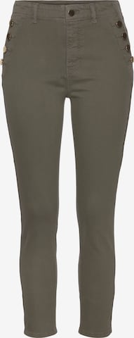 VIVANCE Skinny Jeggings in Bruin: voorkant