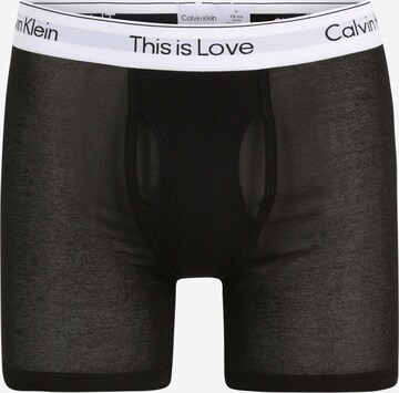 Calvin Klein Underwear Boxerky 'Pride' – černá: přední strana