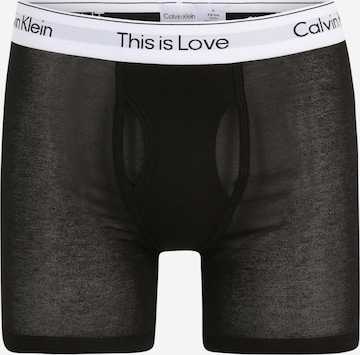juoda Calvin Klein Underwear Boxer trumpikės 'Pride': priekis