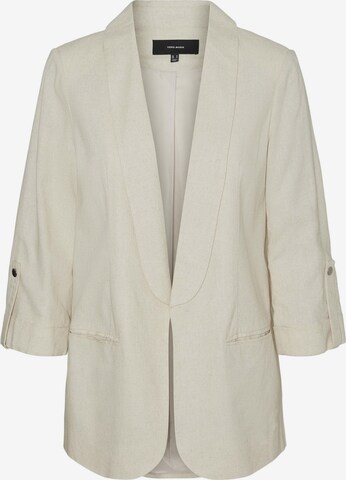 Blazer 'DINNA' Vero Moda Curve en beige : devant