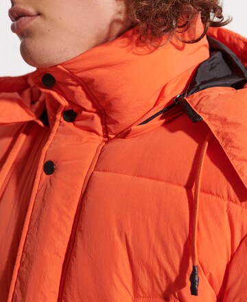 Parka d’hiver 'Expedition' Superdry en orange