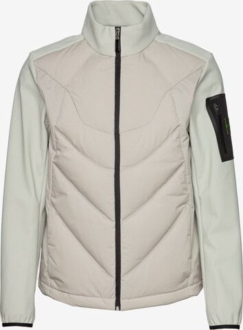 BOSS Green Between-Season Jacket 'Otitanium' in Beige: front